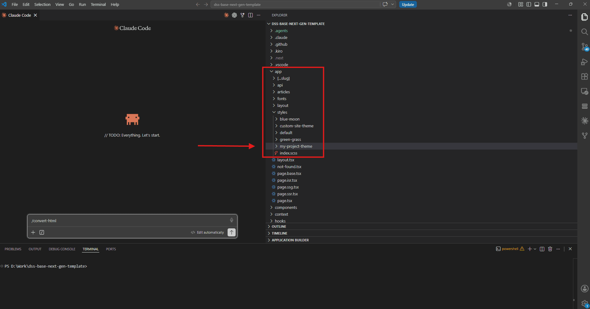 Generated theme files